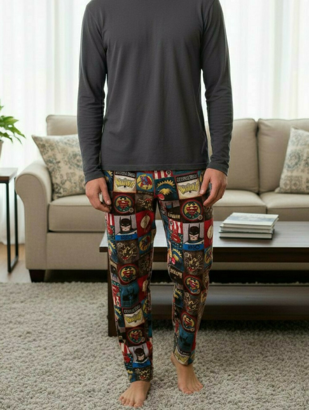 HOST PICK🙏💃🎉🎊✨️DC Comics Printed Men's lounge pants